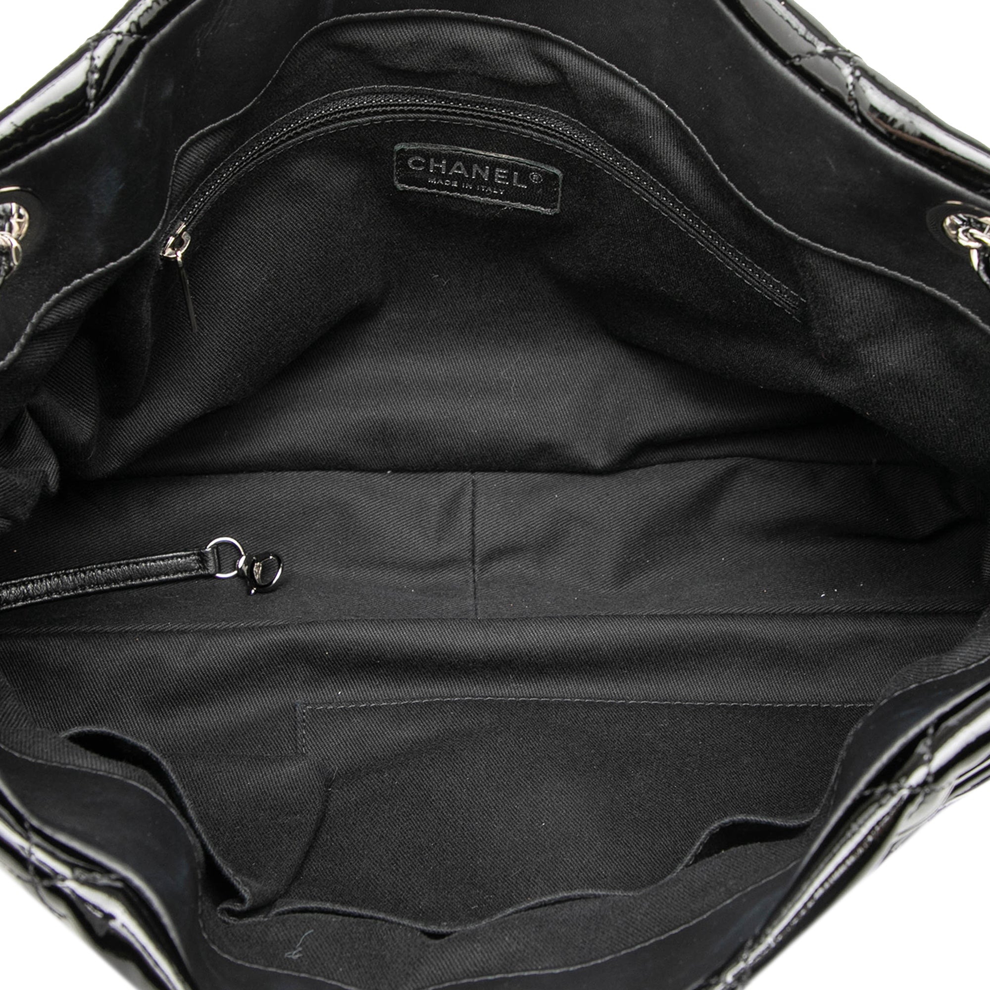 CC Quilted Patent Timeless Soft Tote