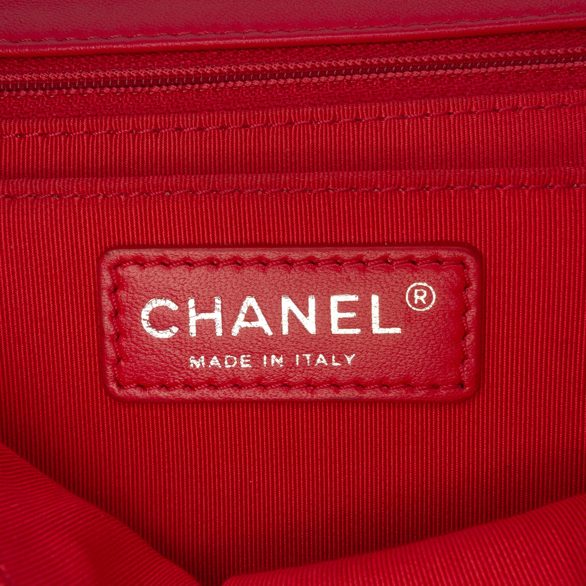 Paris Seoul Mini Crochet Lambskin Flap