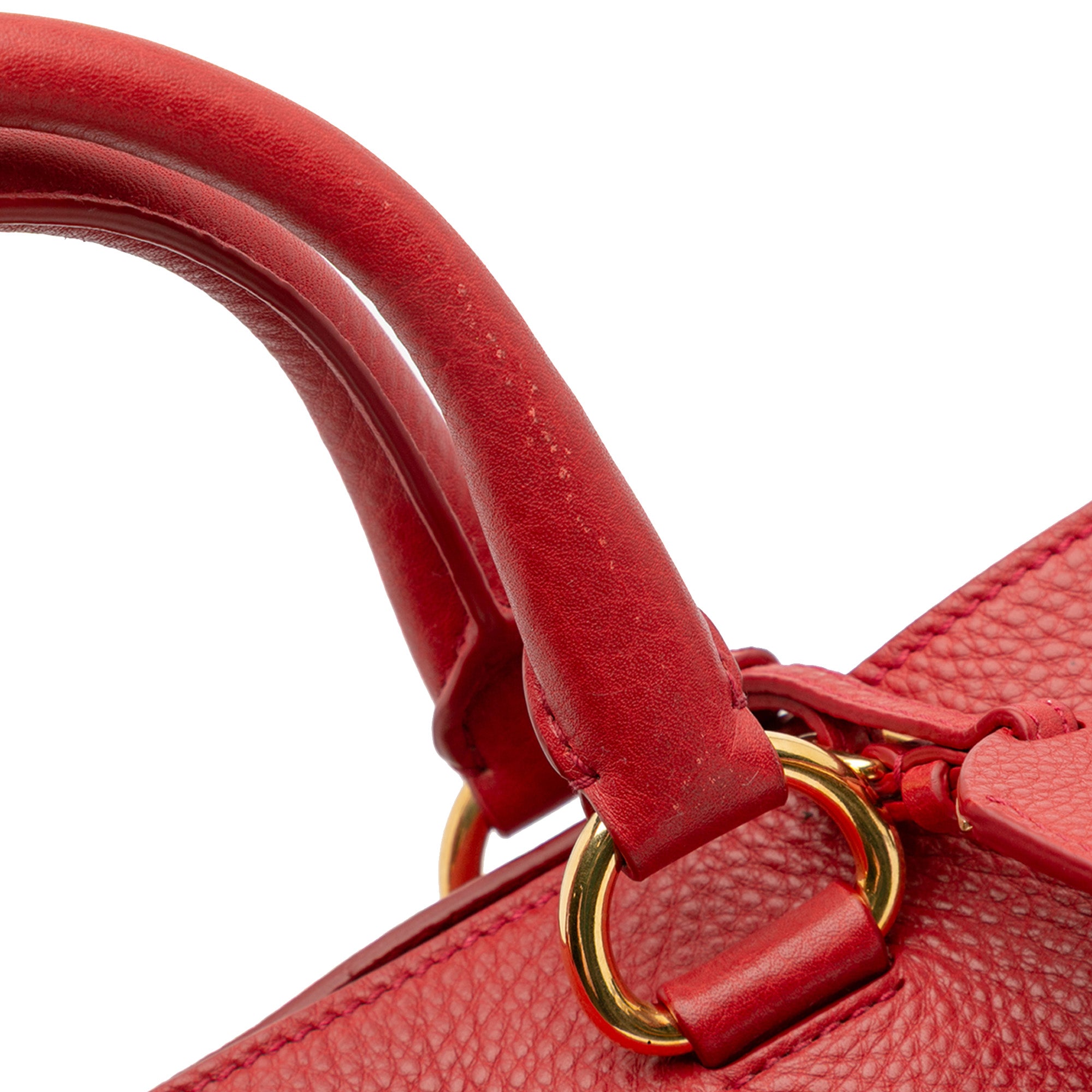 Vitello Daino Side Zip Convertible Tote
