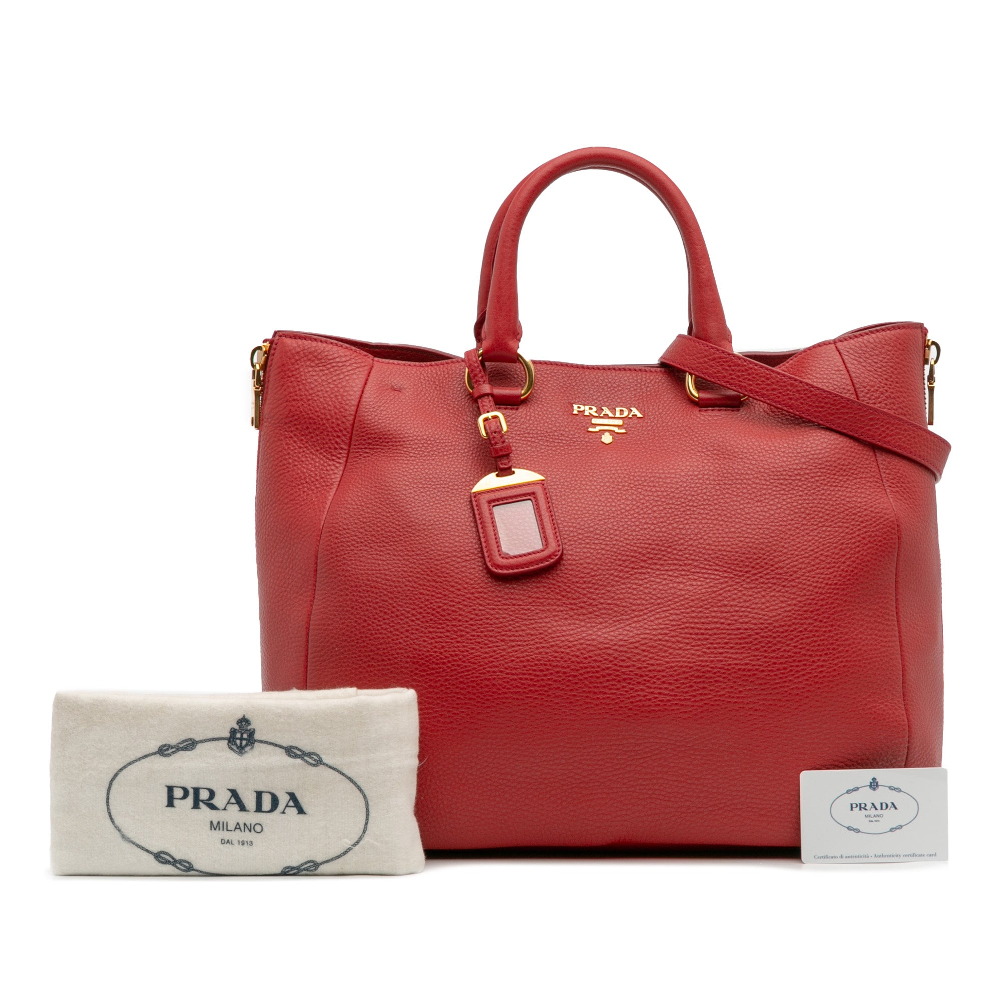 Vitello Daino Side Zip Convertible Tote