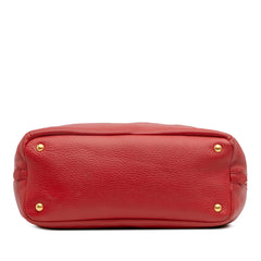 Vitello Daino Side Zip Convertible Tote