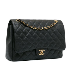 Maxi Classic Caviar Double Flap_1