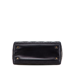 Medium Lambskin Cannage Lady Dior