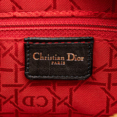 Medium Lambskin Cannage Lady Dior