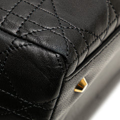 Medium Lambskin Cannage Lady Dior