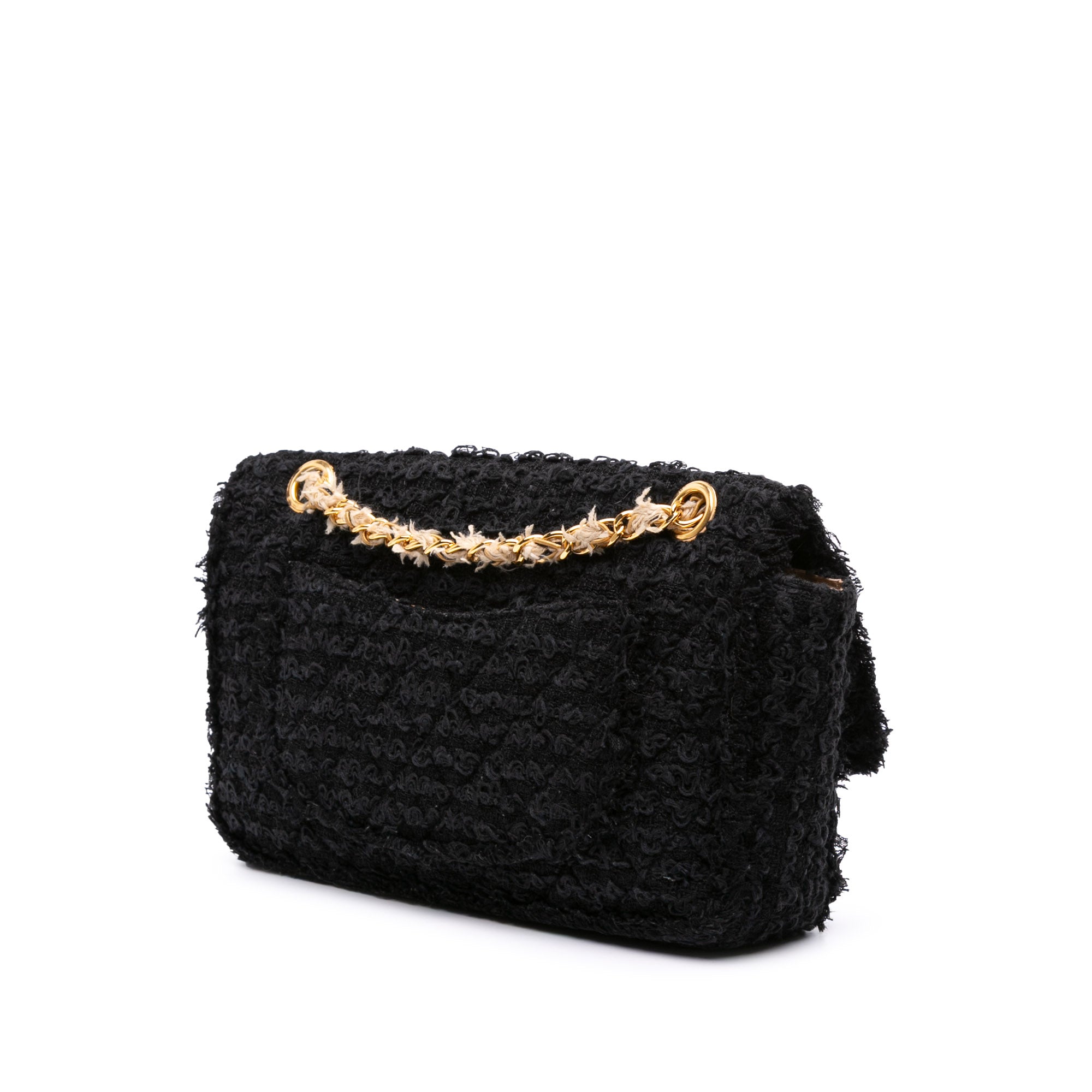 Medium Classic Tweed Single Flap
