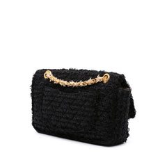 Medium Classic Tweed Single Flap