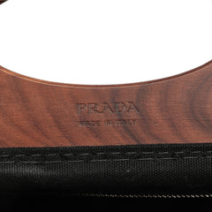 Wood Handle Canapa Logo Satchel_6