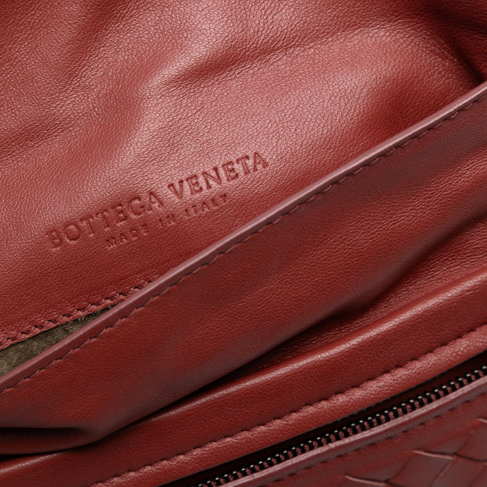 Mini Nappa Intrecciato Expandable Chain Flap Crossbody