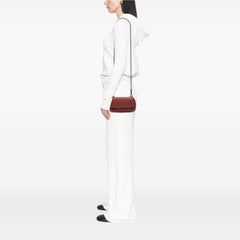 Mini Nappa Intrecciato Expandable Chain Flap Crossbody