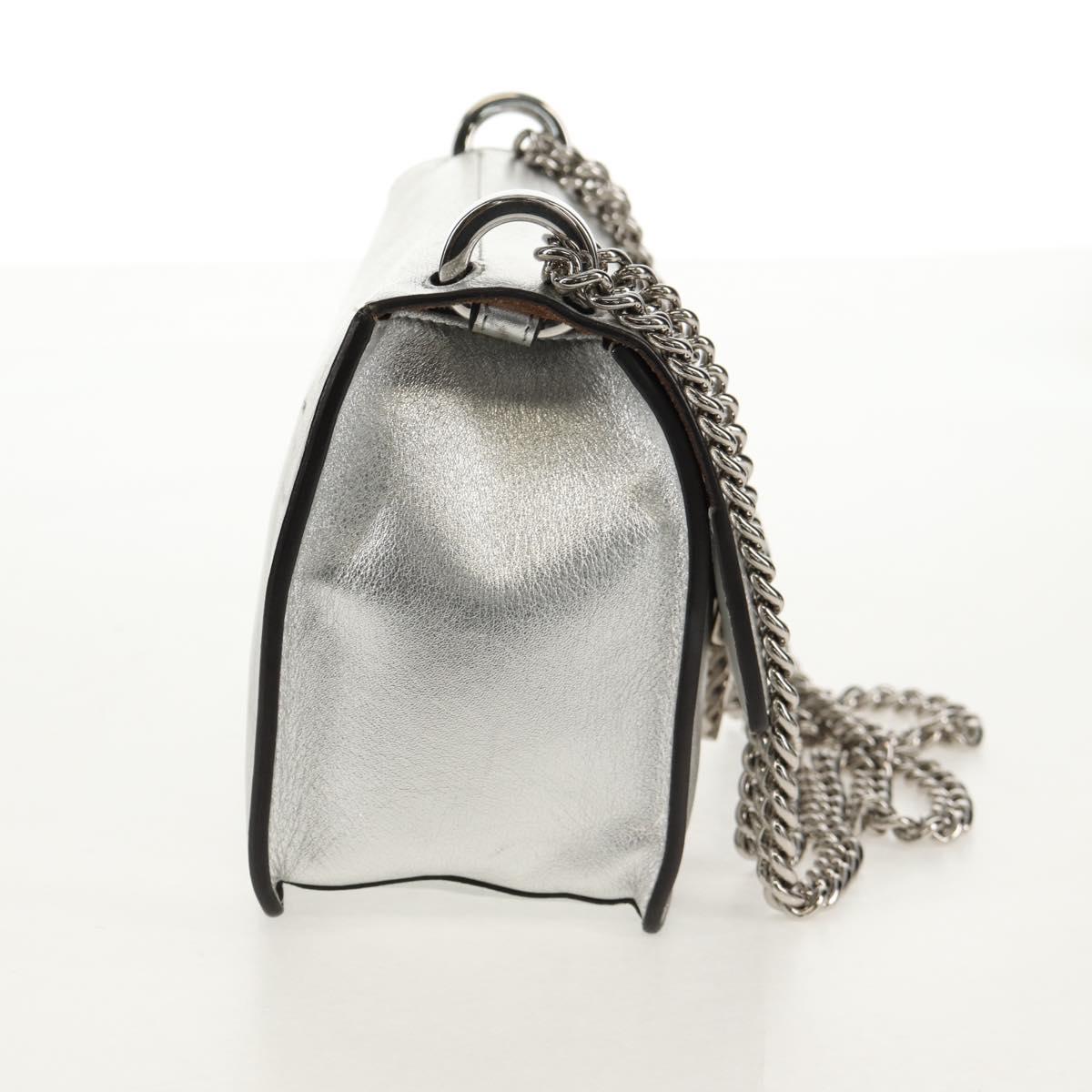 Fendi Kan U Shoulder Bag silver