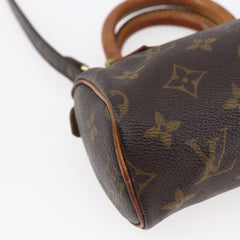 Louis Vuitton Speedy Mini HL Handbag Monogram Canvas