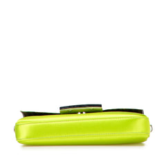 Silk Baguette Phone Pouch Satchel
