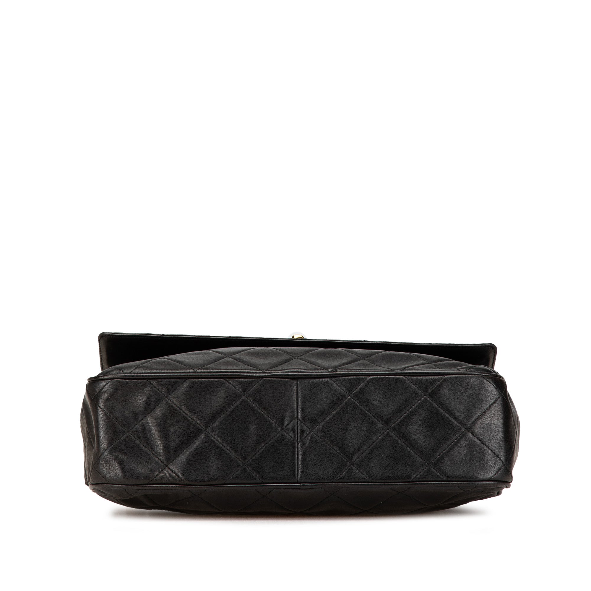 CC Quilted Lambskin Tassel Crossbody