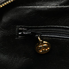 CC Quilted Lambskin Tassel Crossbody