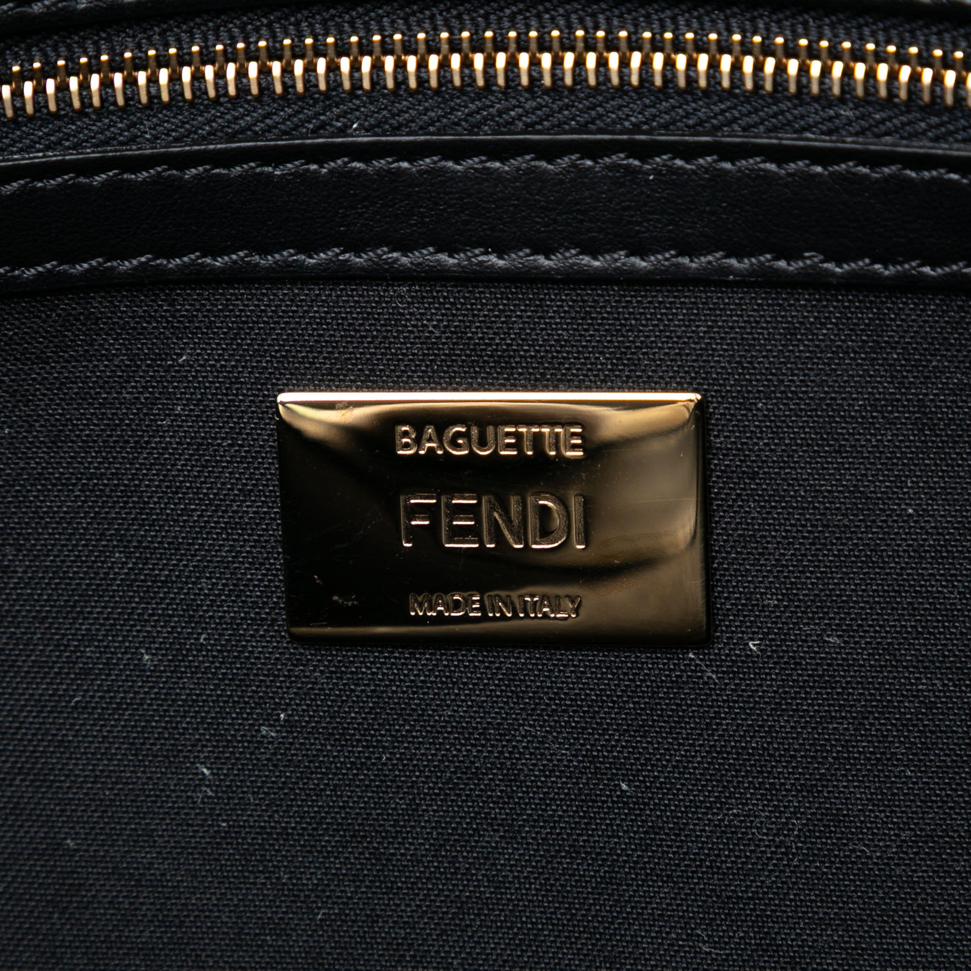 Leather Geometric Baguette Satchel