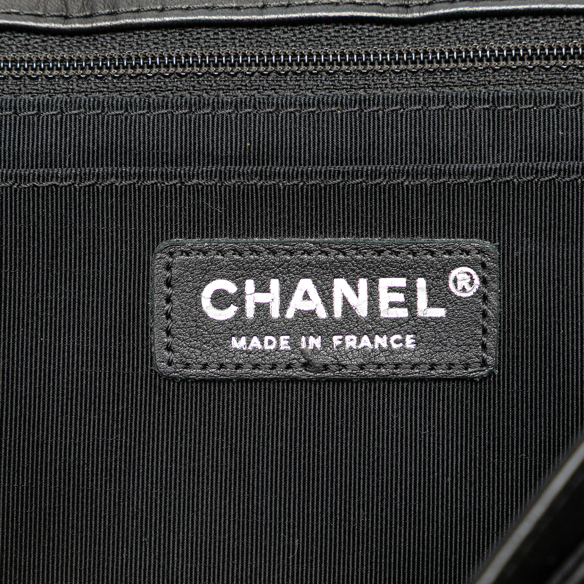 Jumbo Chevron Lambskin Leo Lion Flap