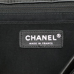 Jumbo Chevron Lambskin Leo Lion Flap