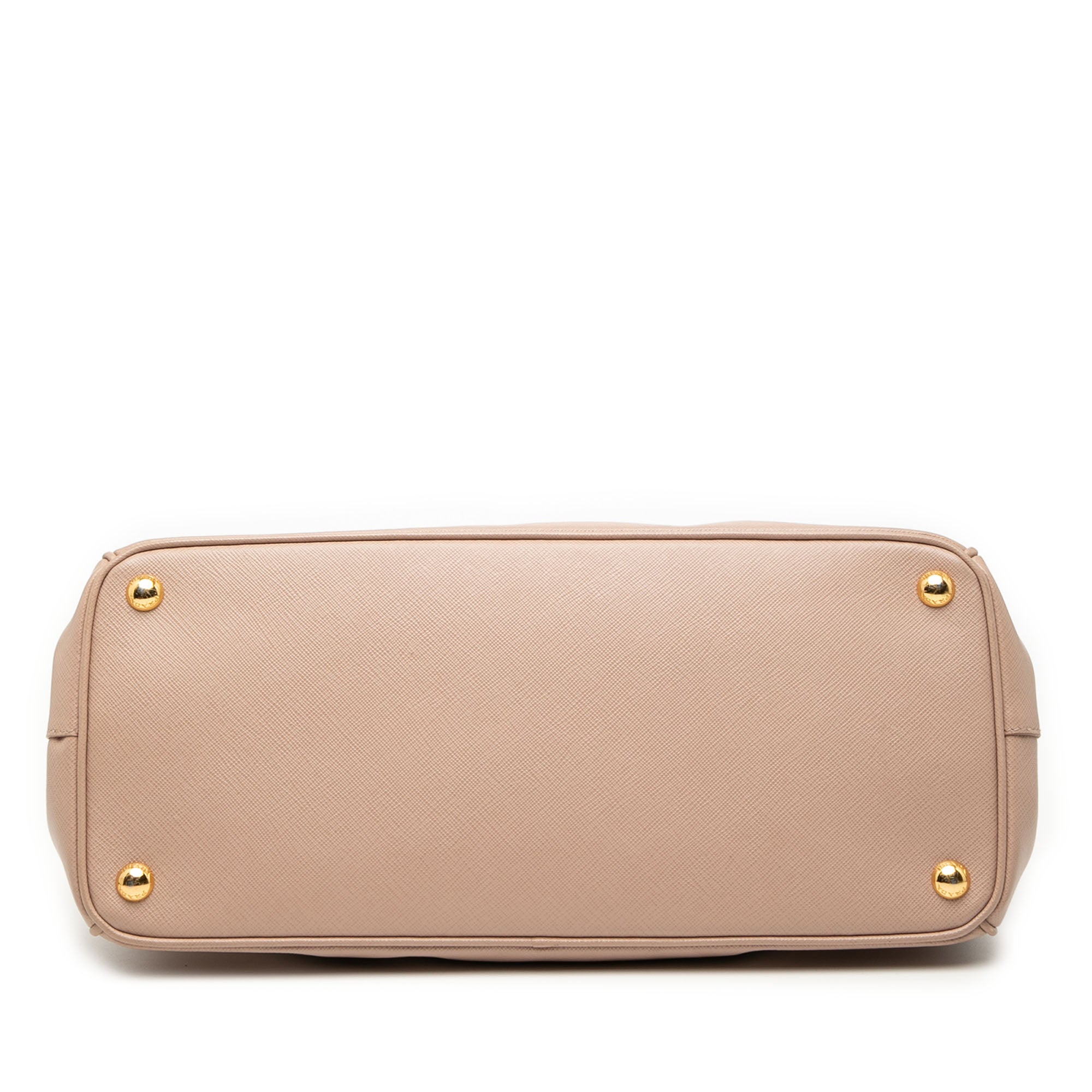 Medium Saffiano Lux Galleria Double Zip Satchel