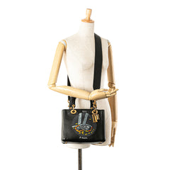 Medium Calfskin Death Tarot Card Lady Dior