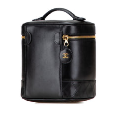 CC Lambskin Vanity Case