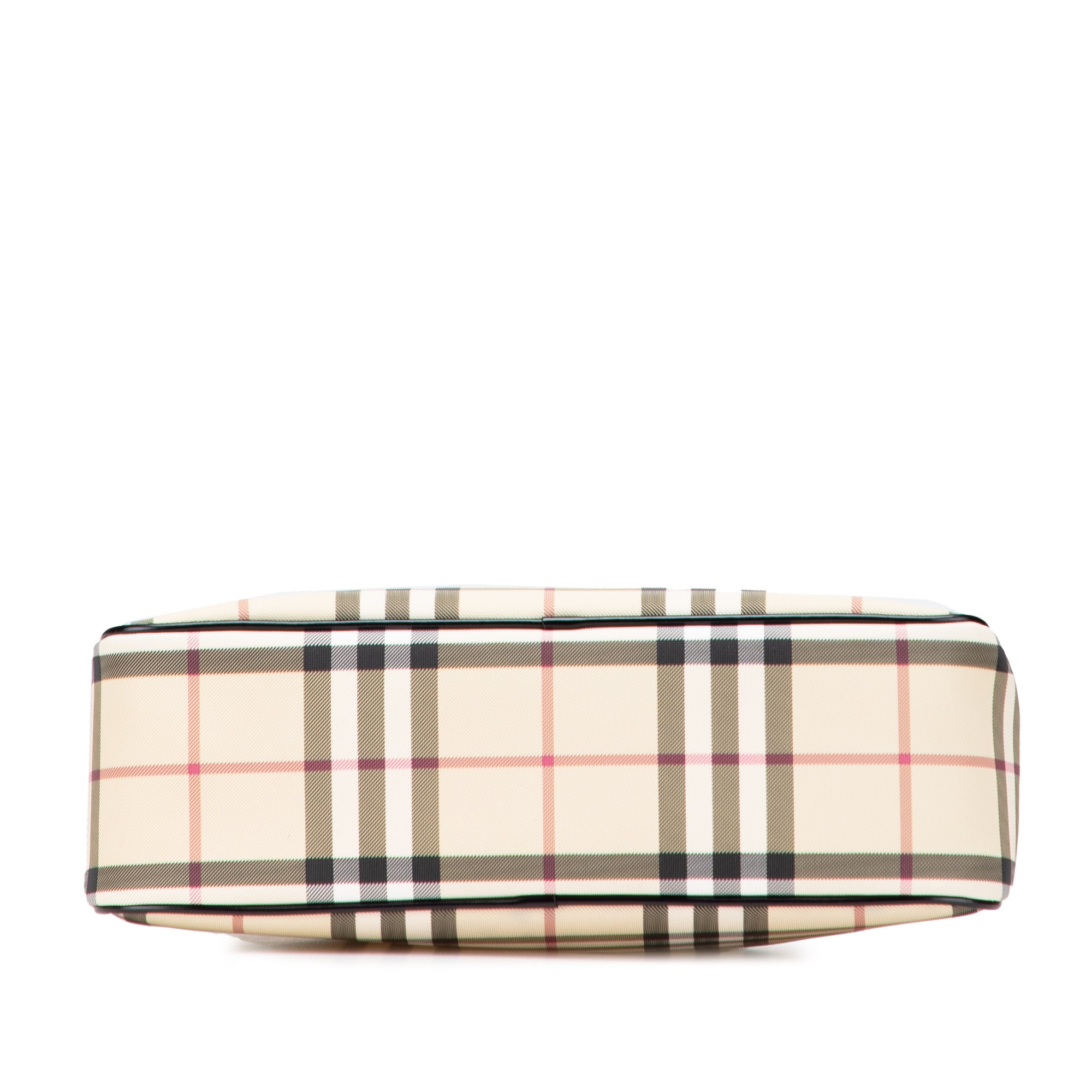 House Check Canvas Handbag