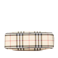 House Check Canvas Handbag