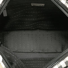 House Check Canvas Handbag