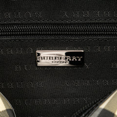 House Check Canvas Handbag