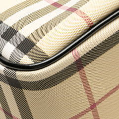 House Check Canvas Handbag
