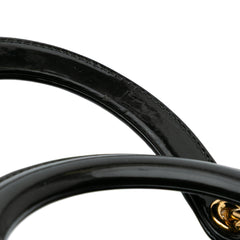 Large Patent Cannage Lady Dior