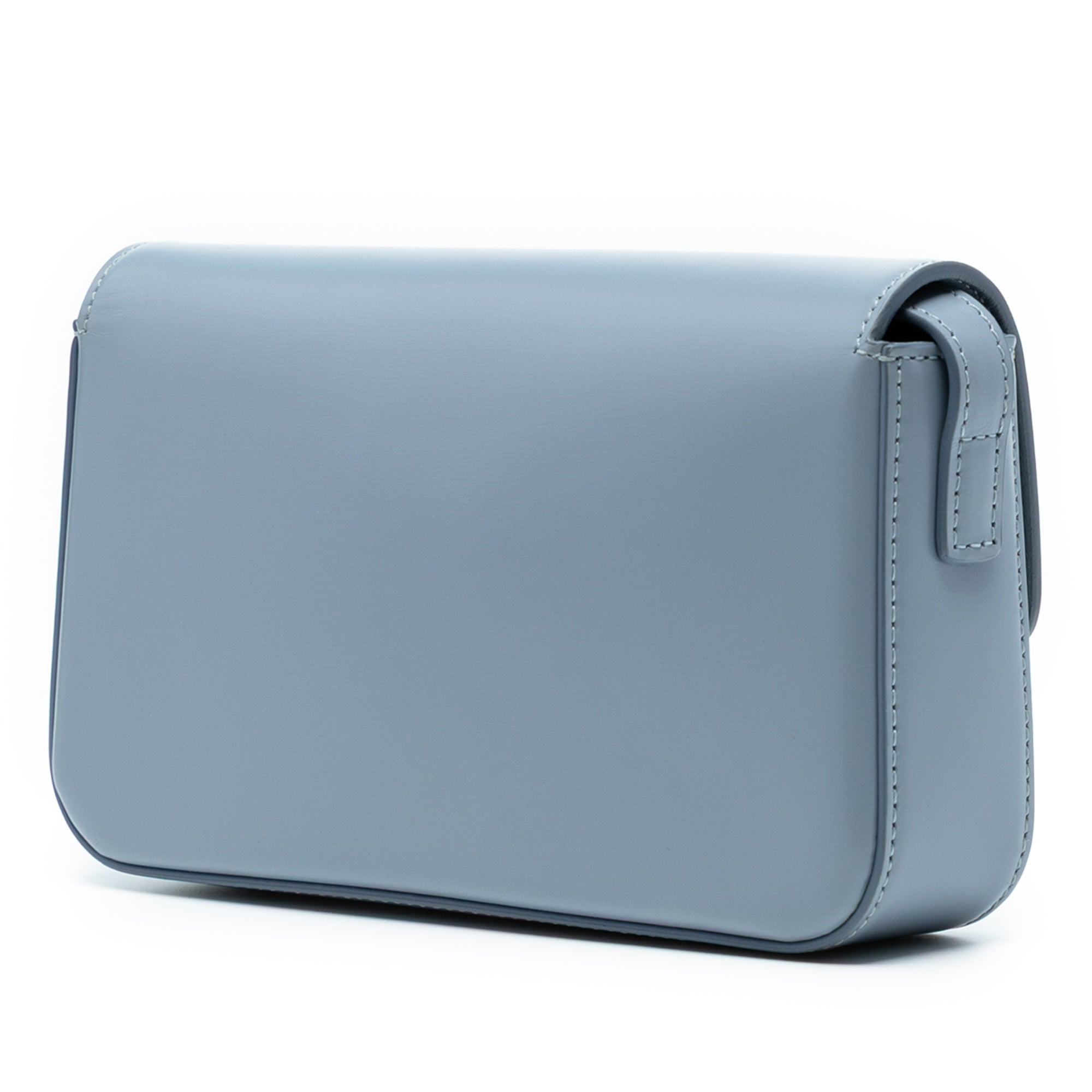 Shiny Calfskin Triomphe Claude Shoulder Bag