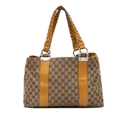 Medium GG Canvas Bamboo Libeccio Tote