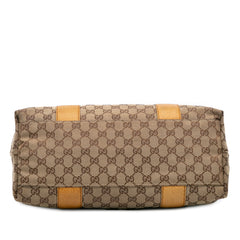 Medium GG Canvas Bamboo Libeccio Tote