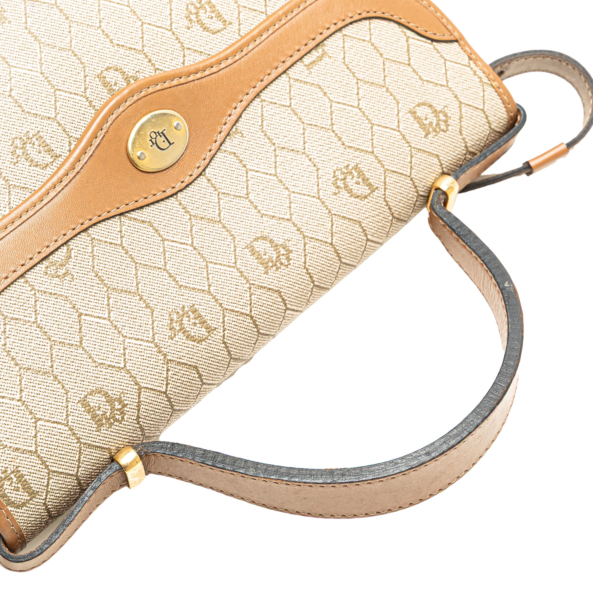Honeycomb Coated Canvas Satchel