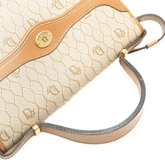 Honeycomb Coated Canvas Satchel