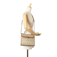 Honeycomb Coated Canvas Satchel