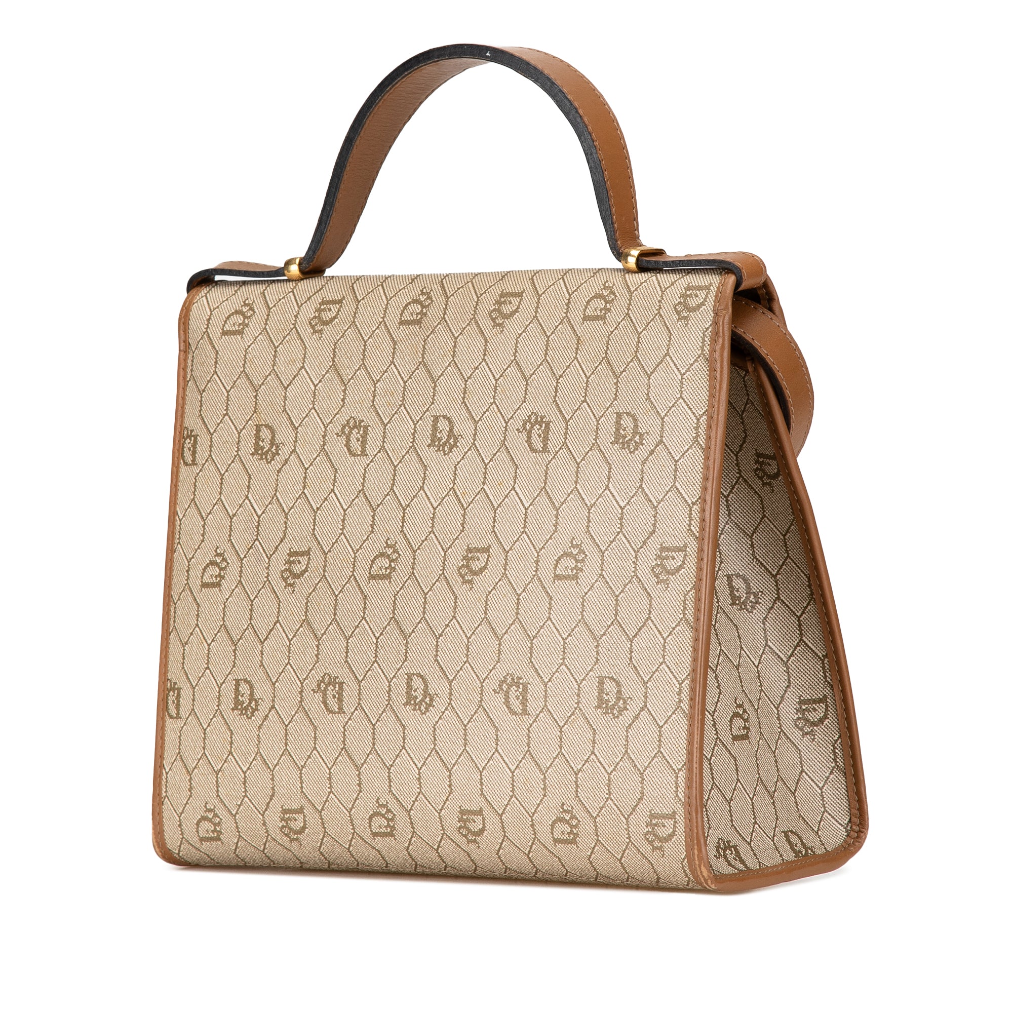 Honeycomb Coated Canvas Satchel