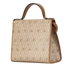 Honeycomb Coated Canvas Satchel