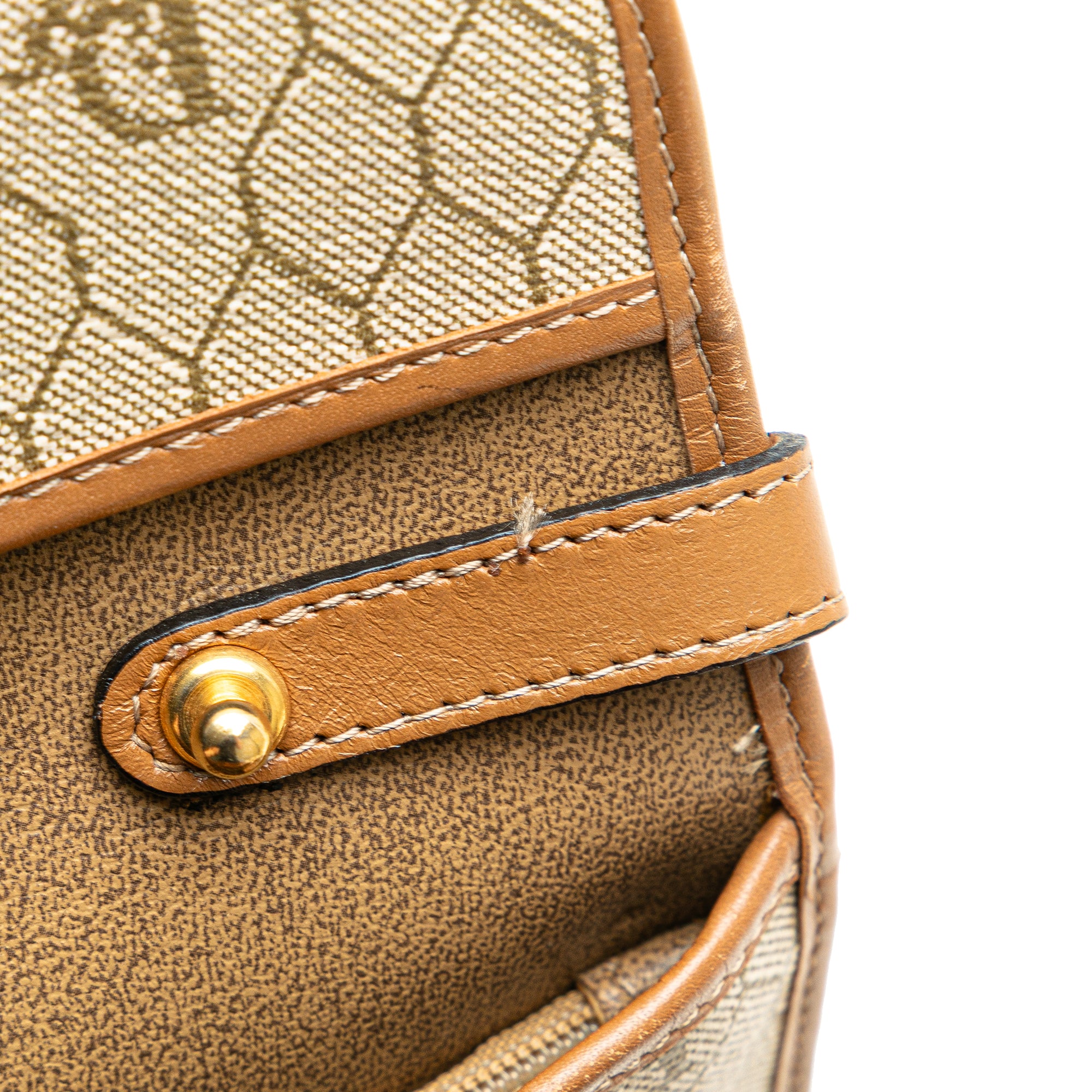Honeycomb Coated Canvas Satchel