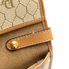 Honeycomb Coated Canvas Satchel