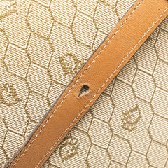 Honeycomb Coated Canvas Satchel