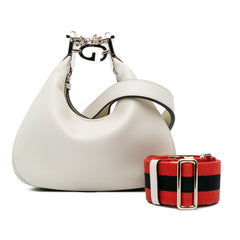 Small Leather Web Attache Crossbody