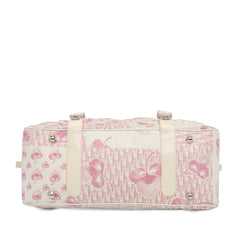 Oblique Girly Cherry Blossom Bowler Bag_3