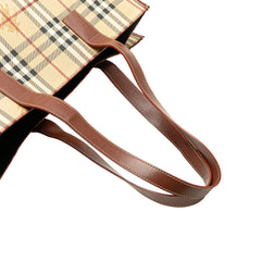 Haymarket Check Coated Canvas Tote