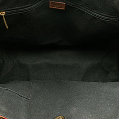 Haymarket Check Coated Canvas Tote