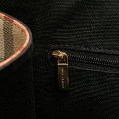 Haymarket Check Coated Canvas Tote