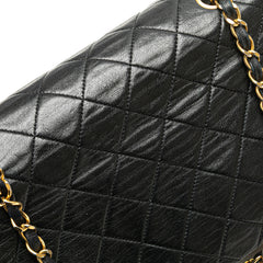 CC Quilted Lambskin Full Flap