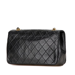 CC Quilted Lambskin Full Flap