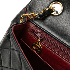 CC Quilted Lambskin Full Flap